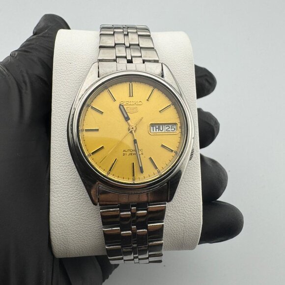 Seiko 5 Automatic 21 Jewels - Vintage Wrist Watch - Made in Japan - Picture 2 of 6